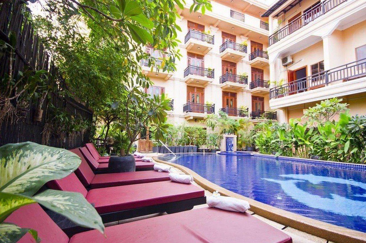Apsara Sovannaphum Boutique Siem Reap Bagian luar foto